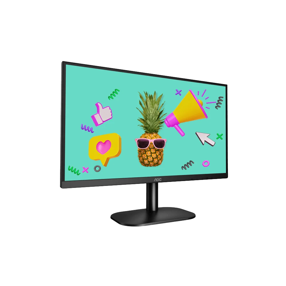 MÀN HÌNH AOC 24B2XHM/74 (23.8INCH/FHD/VA/75HZ/6MS/250NITS/HDMI+VGA)