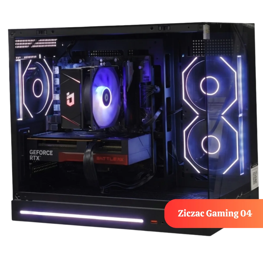 PC Gaming Ziczac 04 (AMD Ryzen 5 7500F /RTX 5050 Battle AX NB Duo 8GB-V)