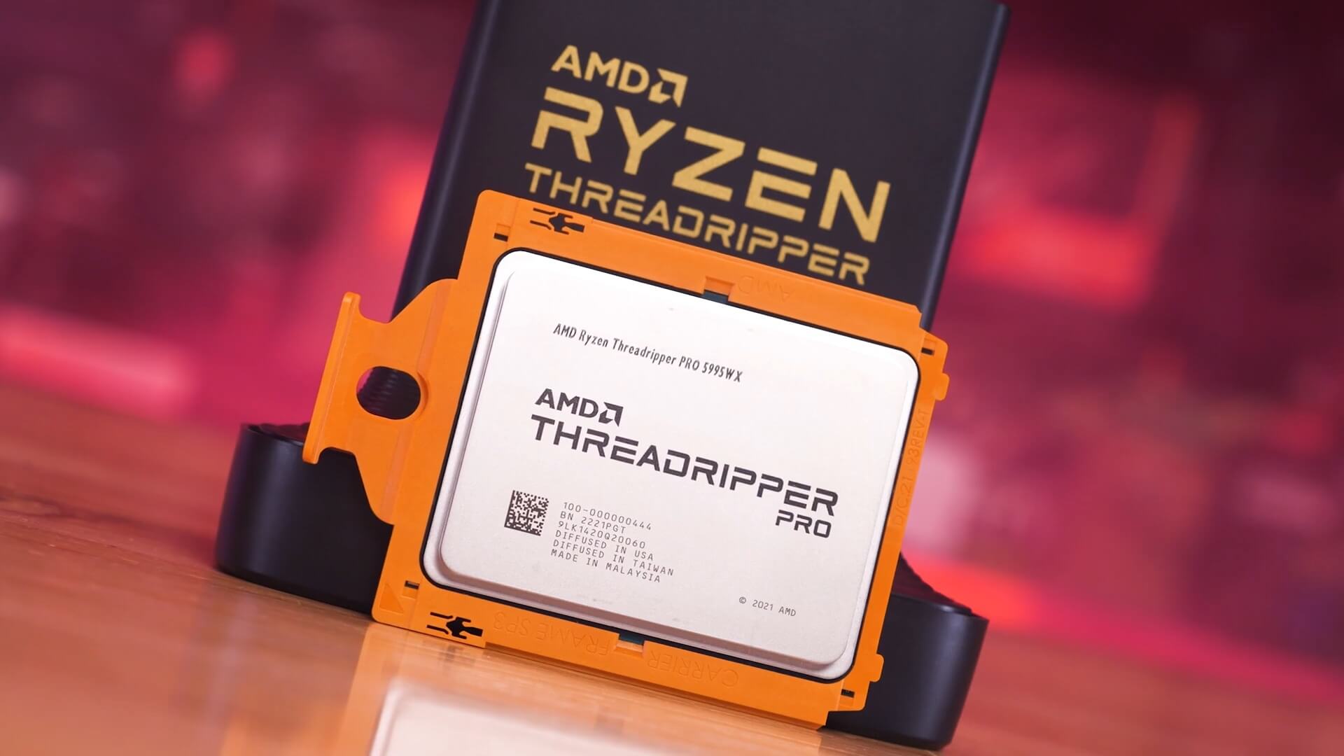 CPU AMD Ryzen Threadripper Pro 5995WX (2.7 GHz Upto 4.5GHz / 292MB / 64 Cores, 128 Threads / 280W / Socket sWRX8)