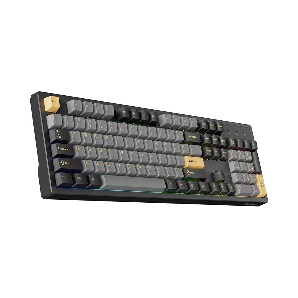 Bàn Phím Cơ DareU EK104 Pro Triple Mode Black Golden (Dream Switch)