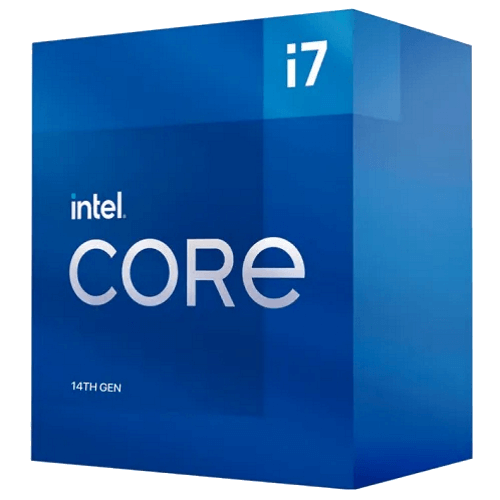 CPU Intel Core i7 14700KF (Intel LGA1700 - 20 Core - 28 Thread - Base 3.4Ghz - Turbo 5.6Mhz - Cache 33MB - No iGPU)