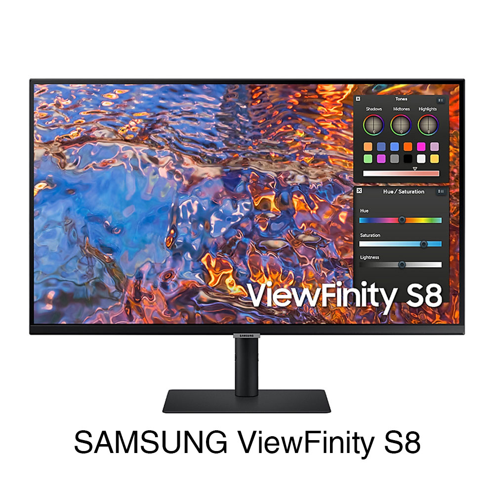 Màn hình Đồ Họa SAMSUNG ViewFinity S8 LS32B800PXEXXV (32.0 inch - 4K - IPS - 60Hz - 5ms - USB TypeC - Network RJ45)