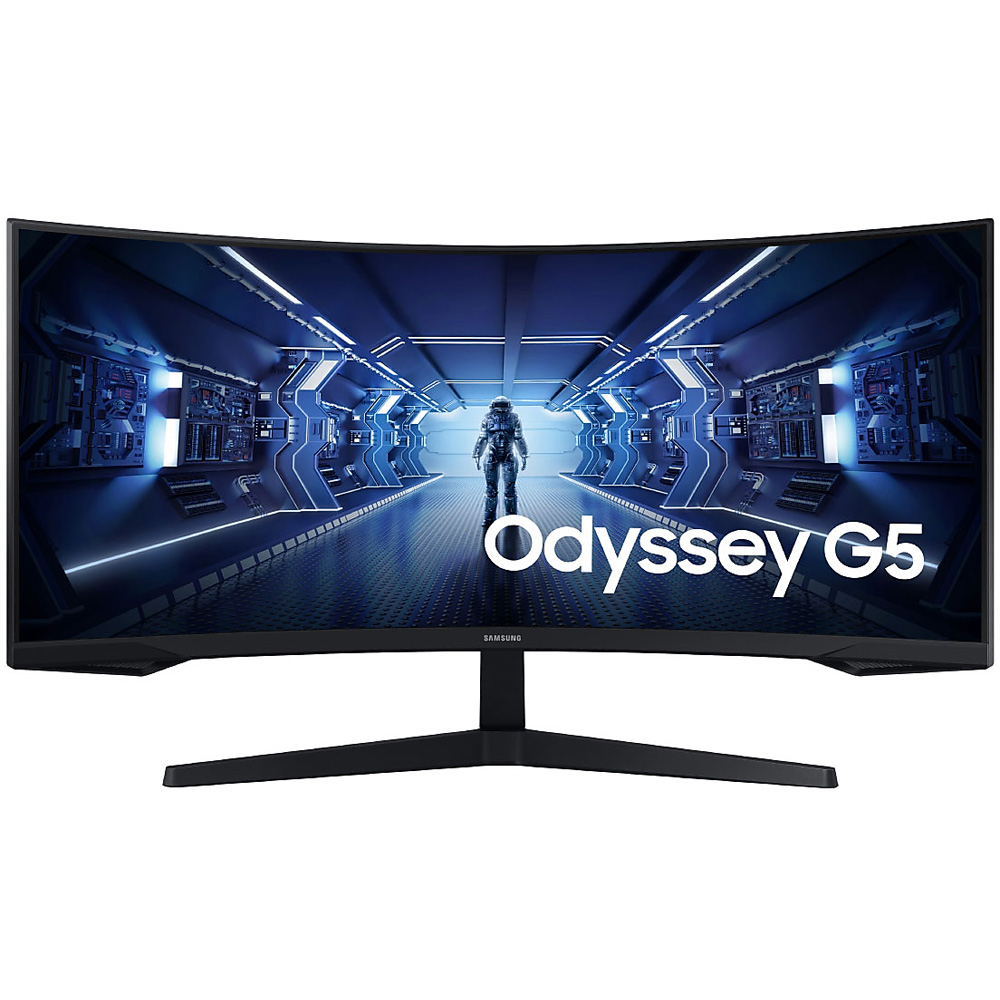 Màn Hình Gaming UltraWide SAMSUNG Odyssey G5 LC34G55TWWEXXV (34.0 inch - WQHD - 165Hz - VA - 1ms - FreeSync - HDR10 - Curved)