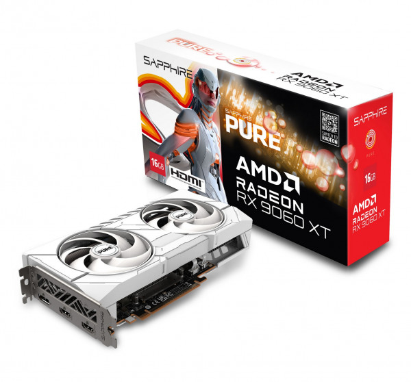 Card Màn hình SAPPHIRE PURE AMD RADEON RX 9060 XT GAMING OC 16GB
