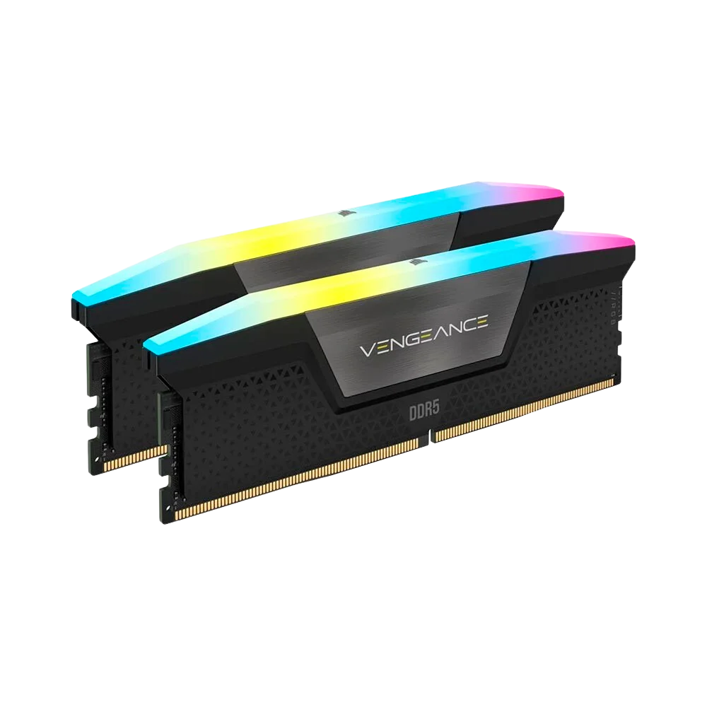 Ram Corsair Vengeance RGB 64GB 6000MHz (2x32GB) C40 BLACK