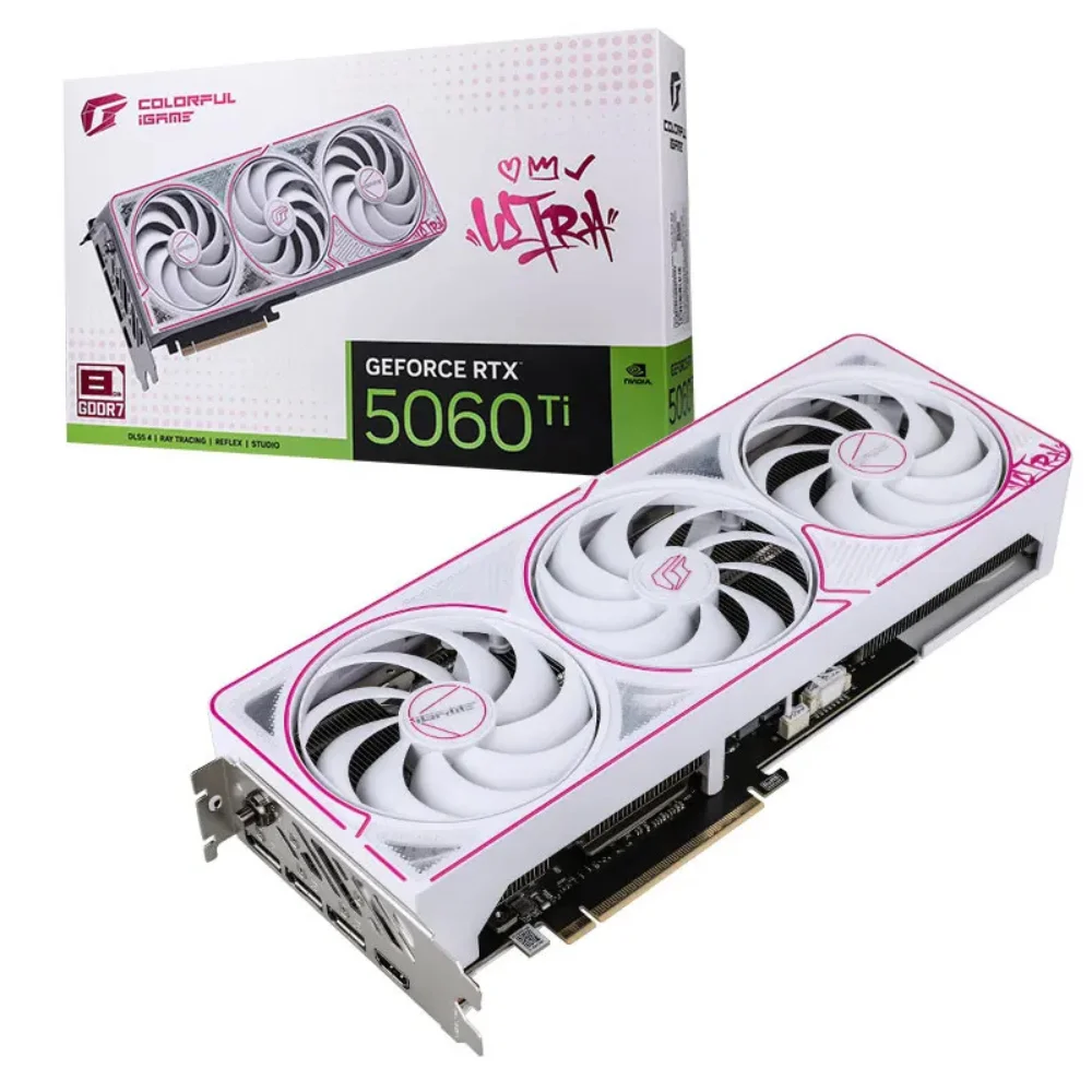 Card đồ họa Colorful iGame RTX 5060 Ti Ultra W OC 8GB-V