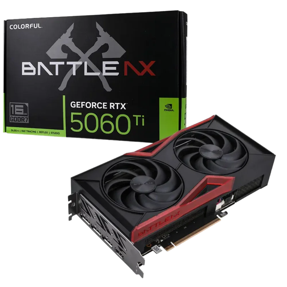 Card mà hình Colorful GeForce RTX 5060 Ti Battle AX DUO 8GB-V