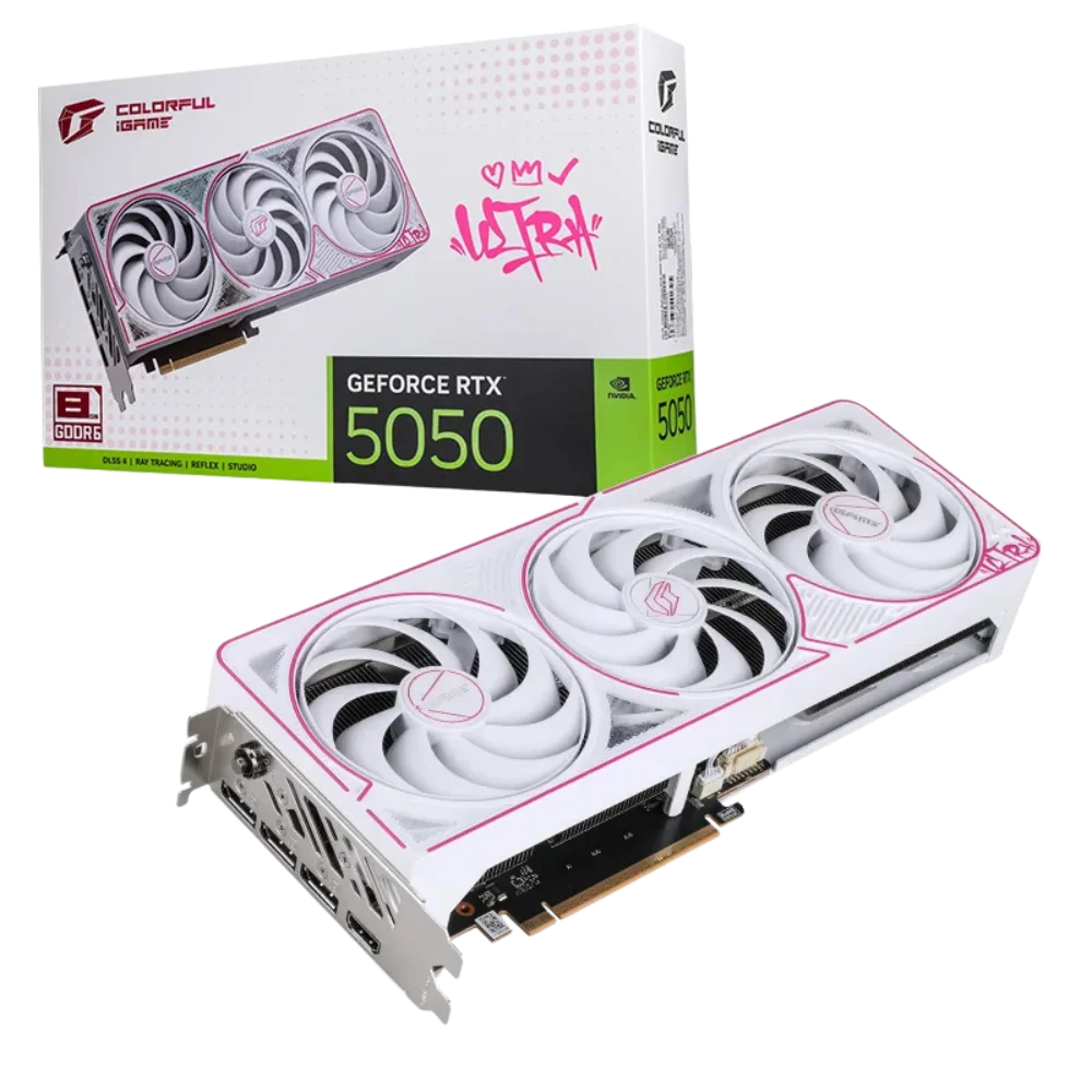 Card Màn Hình Colorful iGame RTX 5050 Ultra W OC 8GB-V