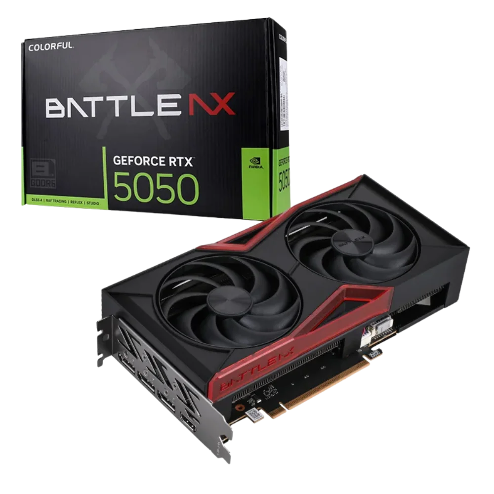Card mà hình Colorful GeForce RTX 5050 BATTLE AX DUO 8GB-V