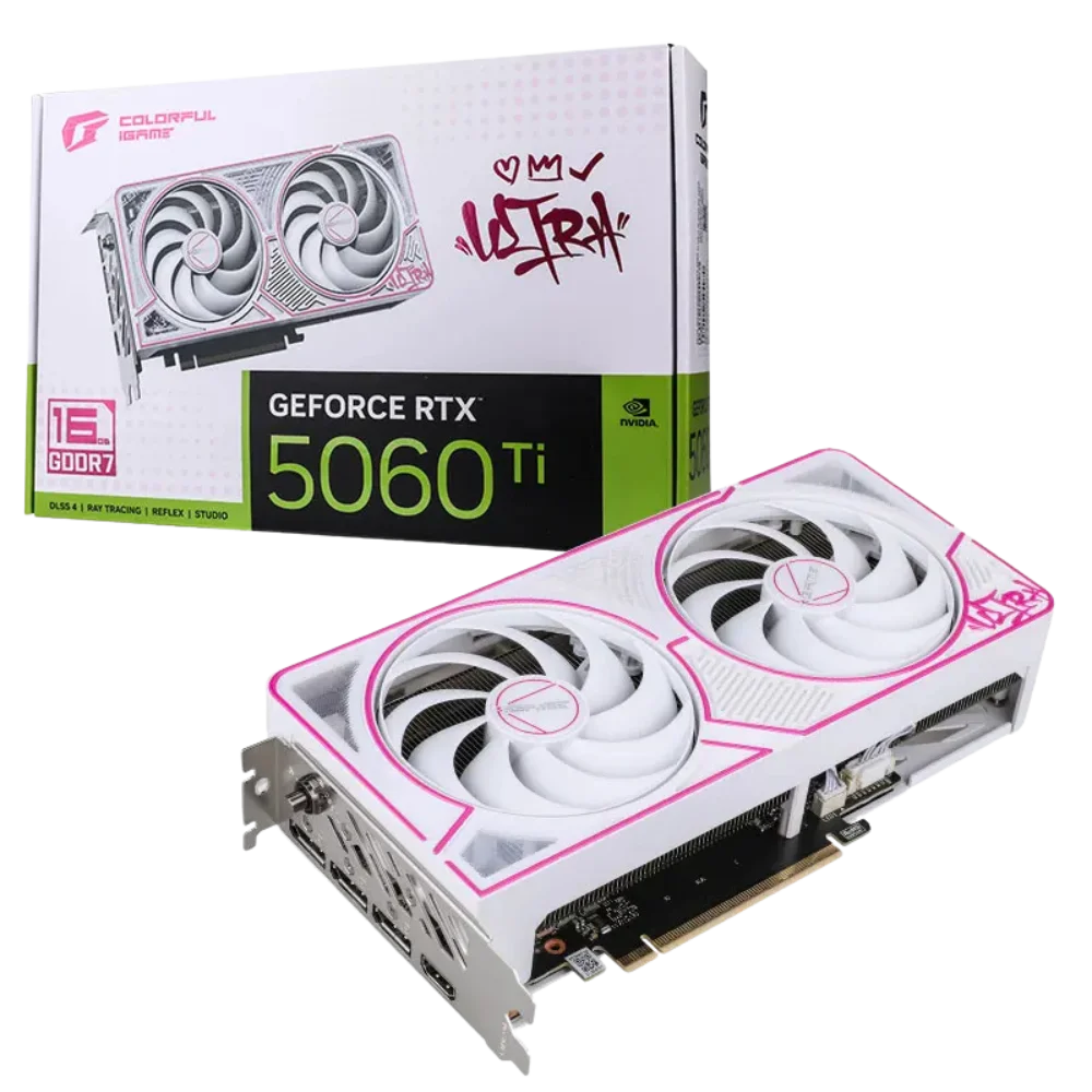Card đồ họa Colorful iGame RTX 5060 Ti Ultra W DUO OC 16GB-V
