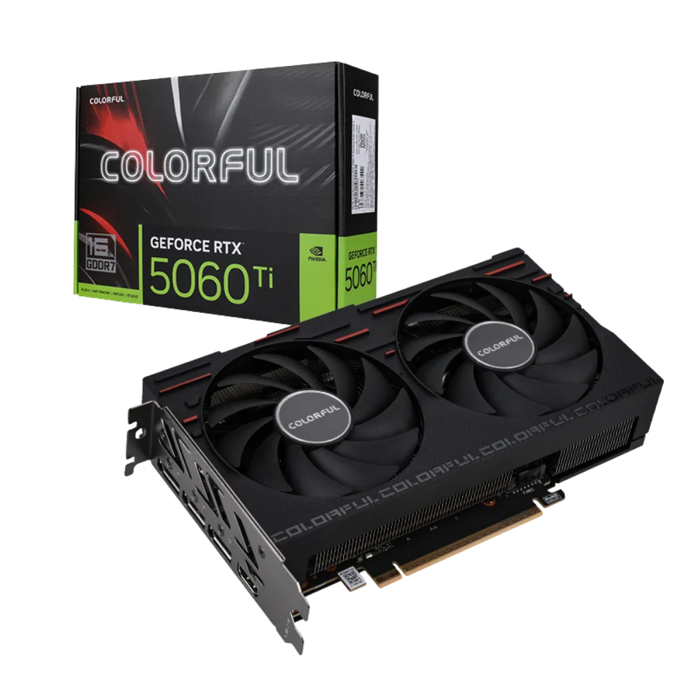 Card đồ họa Colorful GeForce RTX 5060 Ti GAMING DUO 16GB-V
