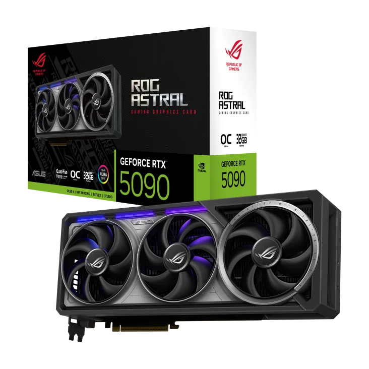 Card màn hình Card màn hình ASUS ROG Astral GeForce RTX 5090 32GB GDDR7 OC Edition (ROG-ASTRAL-RTX5090-O32G-GAMING)