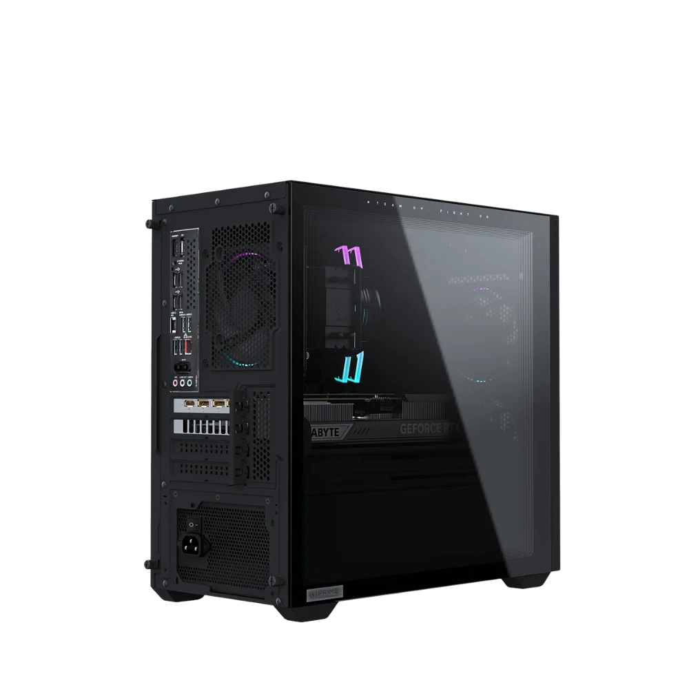 GIGABYTE AORUS PRIME 3 (AP3A5N6-5104) (AP351) AMD Ryzen 5 9500F/16GD5/1TB SSD/WF7/BT/8G_RTX 5060/ARGB-Air-Cooler/650W/W11H/3Y/Đen (Quà tặng màn hình Gigabyte G27Q20T)