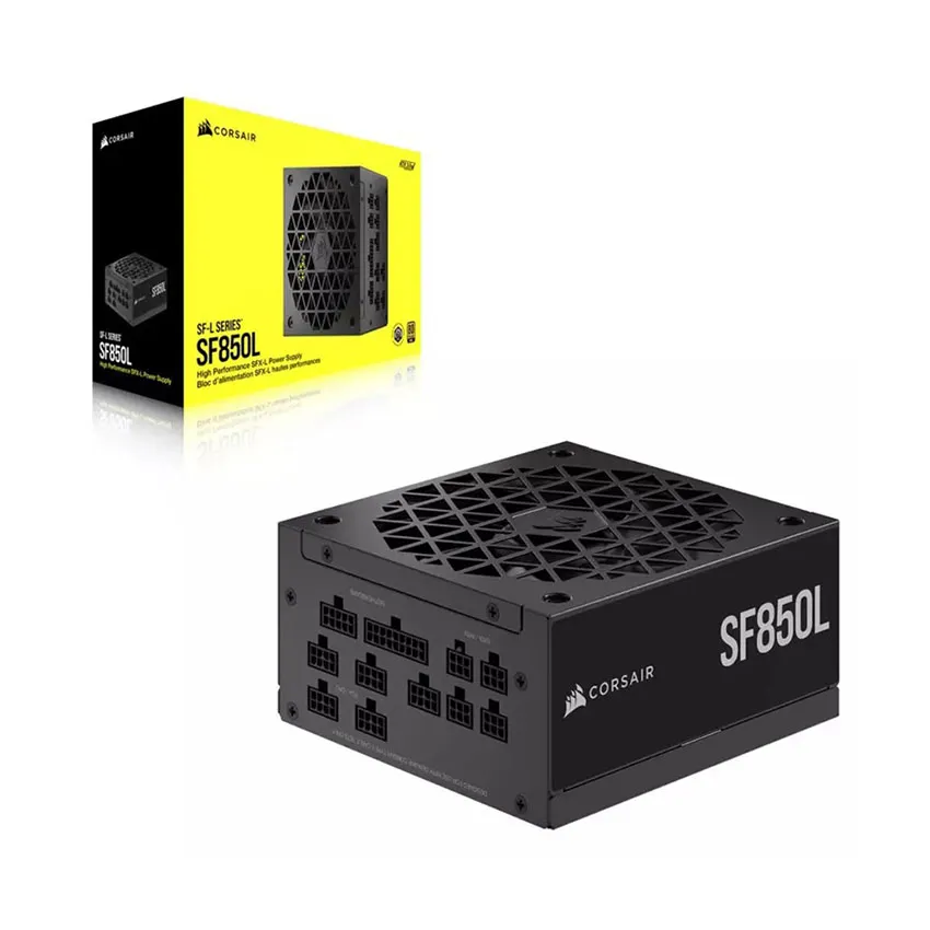 Nguồn Corsair SF850L - ATX 3.0 & PCIe 5.0 (80 Plus Platinum/Màu Đen/SFX/Full Modular)