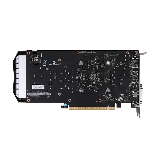 Kích thước nhỏ gọn của VGA Colorful GeForce RTX 3050 6GB-V4 dễ dàng lắp đặt.