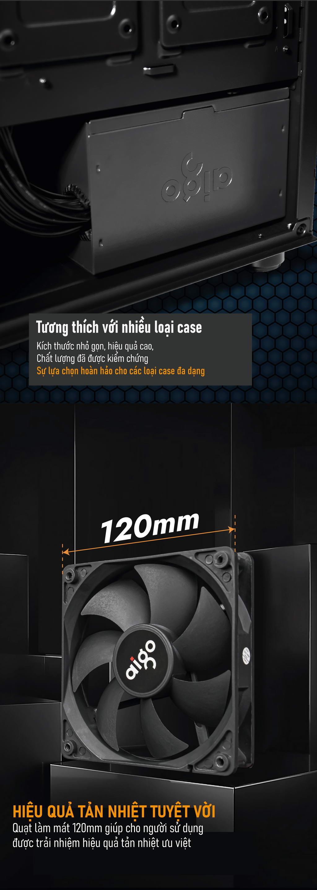 Nguồn máy tính AIGO GB750