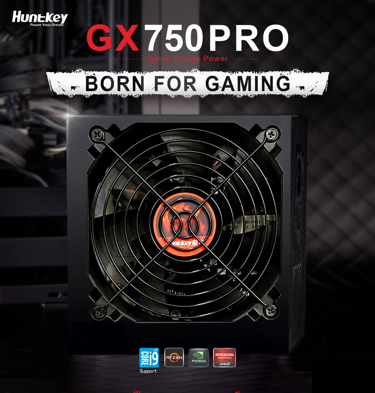 Nguồn máy tính Huntkey GX750Pro